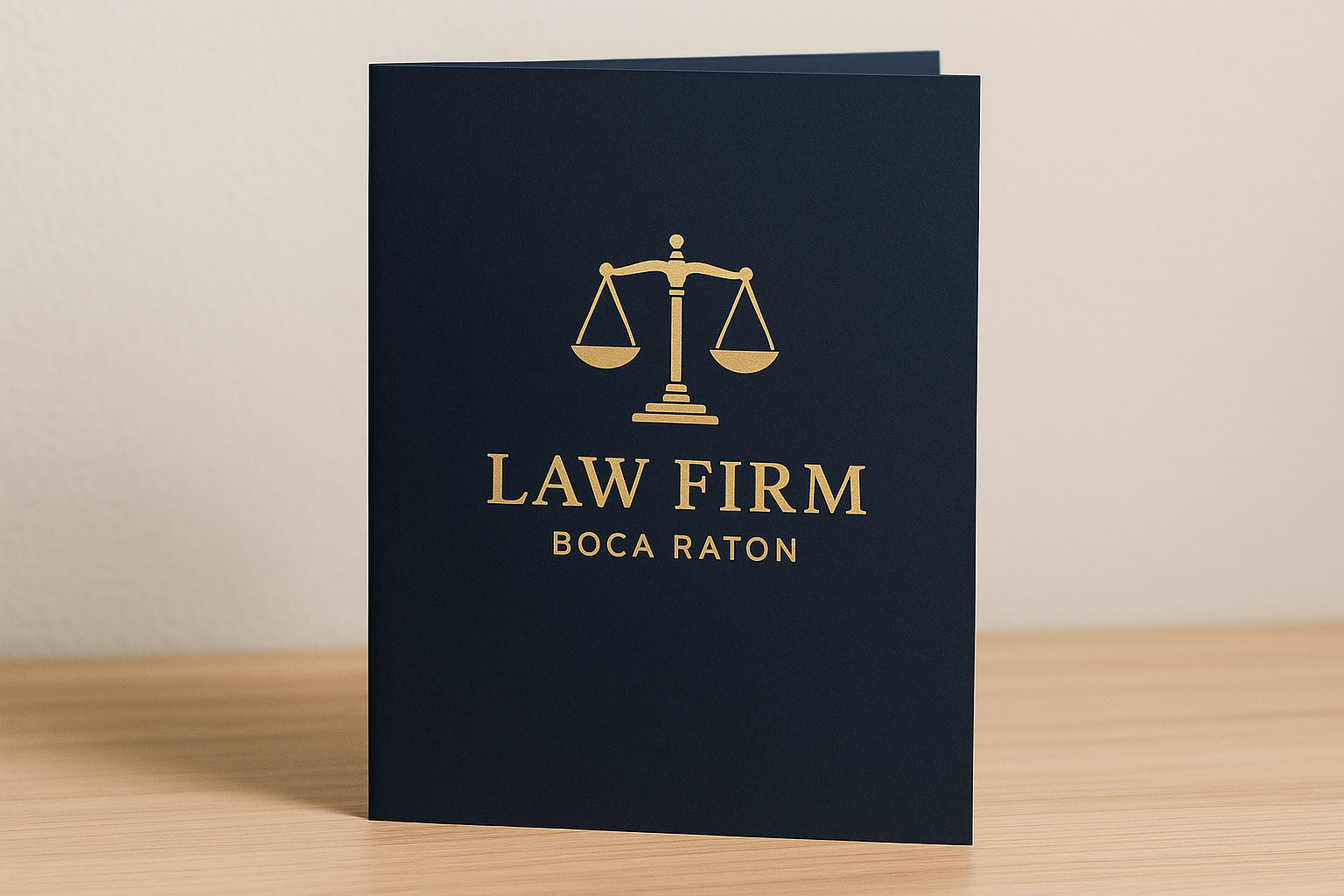 How Custom Printed Folders Can Help Boca Raton Law Firms