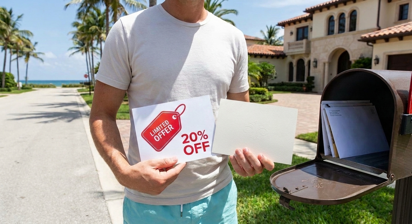 Should Your Postcard Mailing in Palm Beach County Include an Offer?